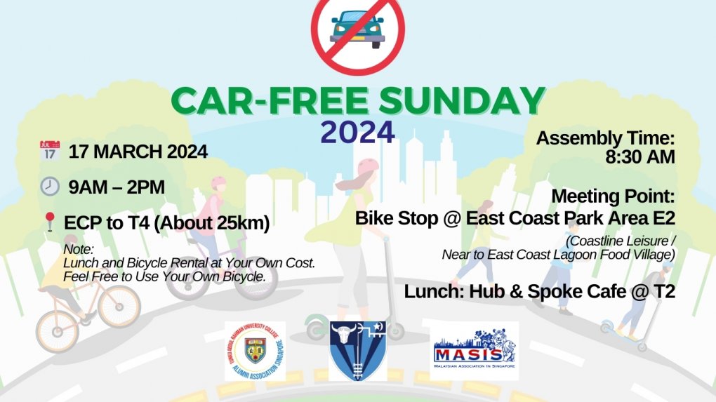 CAR-FREE SUNDAY 2024