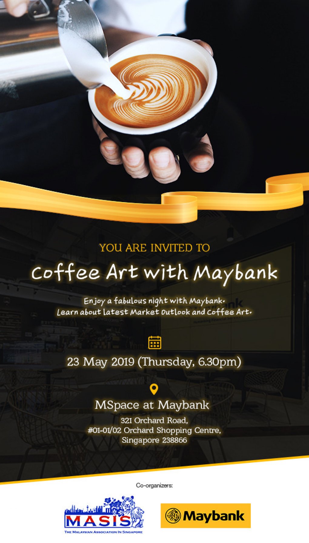COFFEE ART WITH MAYBANK