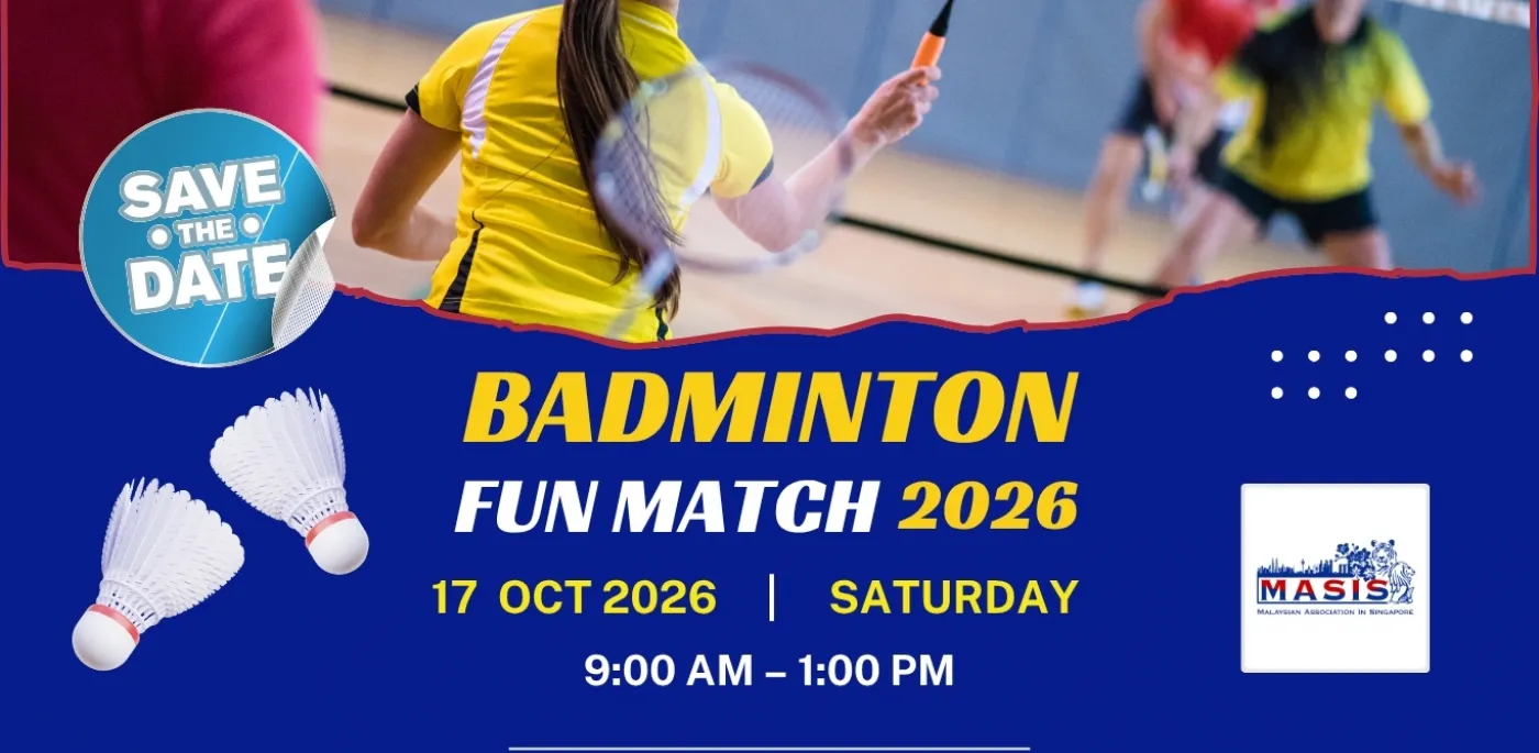 MASIS EDM - Badminton Fun Match 2026 (save the date)