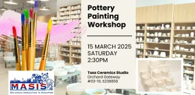 MASIS IWD: Pottery Painting Workshop