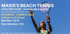 MASIS’S BEACH TENNIS