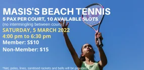 MASIS’S BEACH TENNIS