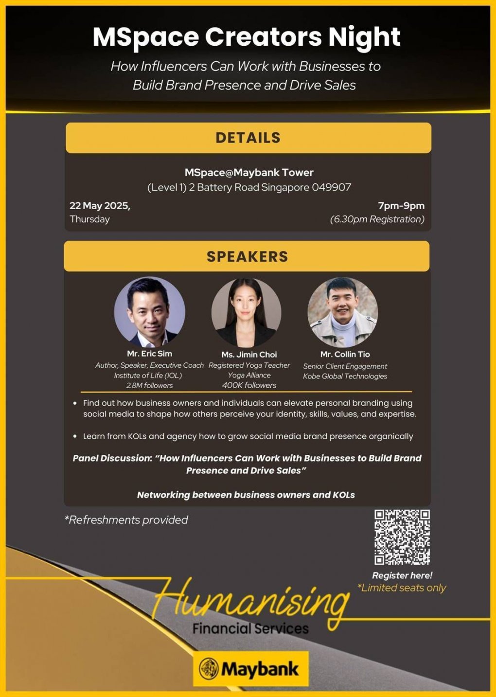 MAYBANK CREATOR EVENT