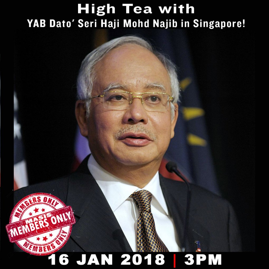HIGH TEA WITH THE PRIME MINISTER OF MALAYSIA