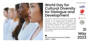 World Day For Cultural Diversity