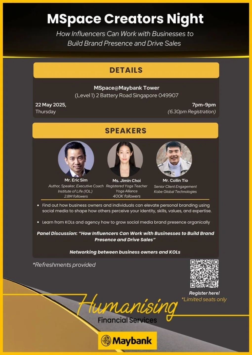 MAYBANK CREATOR EVENT